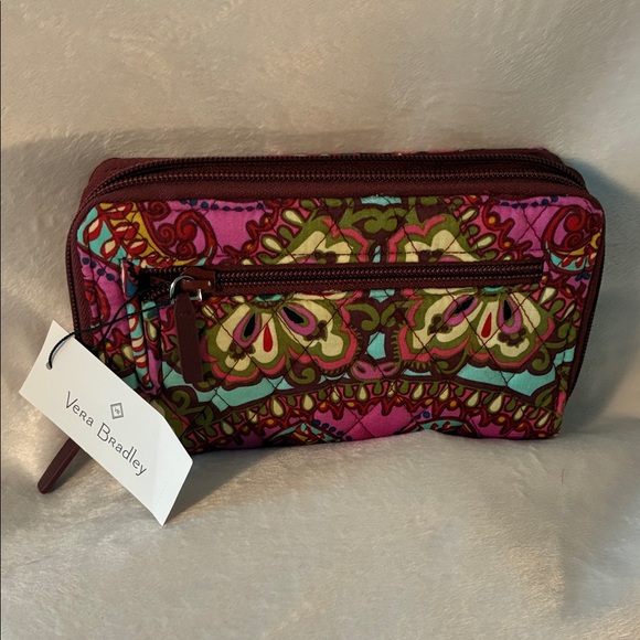 Vera Bradley Multicolor Turnlock Wallet. NWT - Picture 4 of 4